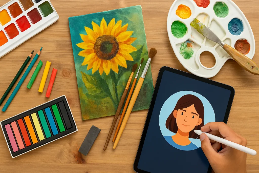 Medium Populer Ilustrasi