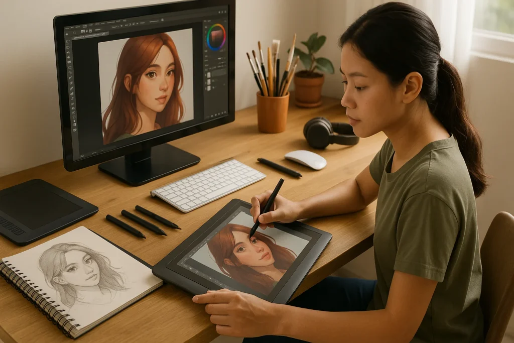 Panduan Dasar Digital Art Software & Tools yang Wajib Dimiliki Pemula