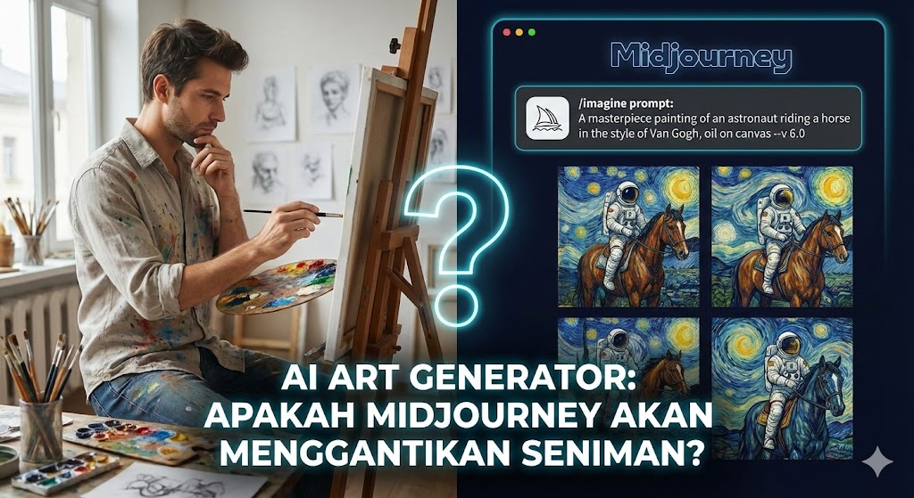 Apakah Midjourney Akan Menggantikan Seniman