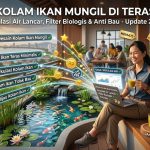 Kolam Ikan Minimalis di Teras Sempit: Tips Sirkulasi Air agar Tidak Bau