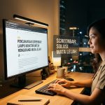 Pencahayaan ScreenBar: Lampu Monitor untuk Mengurangi Mata Lelah