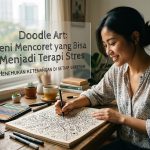 doodle art: seni mencoret yang bisa menjadi terapi stres