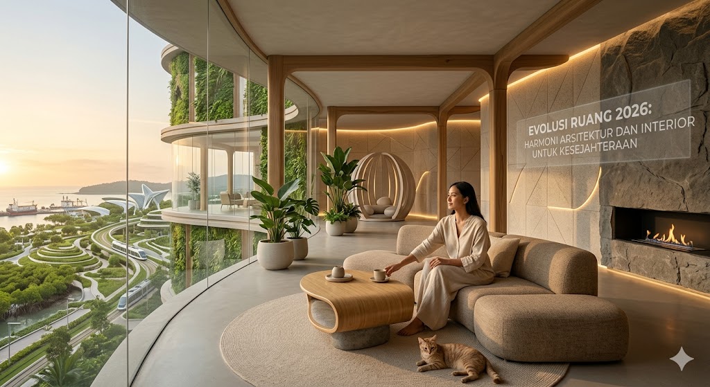 Evolusi Ruang 2026: Harmoni Arsitektur dan Interior untuk Kesejahteraan