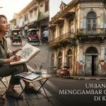 Urban Sketching: Menggambar Gedung Tua di Kota Sendiri