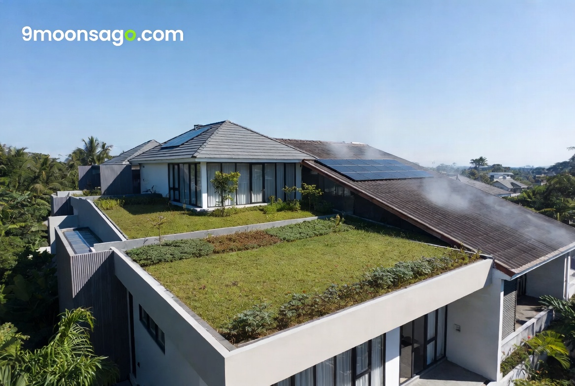 Implementasi Atap Hijau untuk Menurunkan Suhu Bangunan